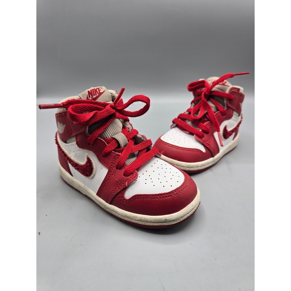 Nike Air Jordan 1 Retro High OG Toddler 8c Varsity Red Toddler CU0450-602